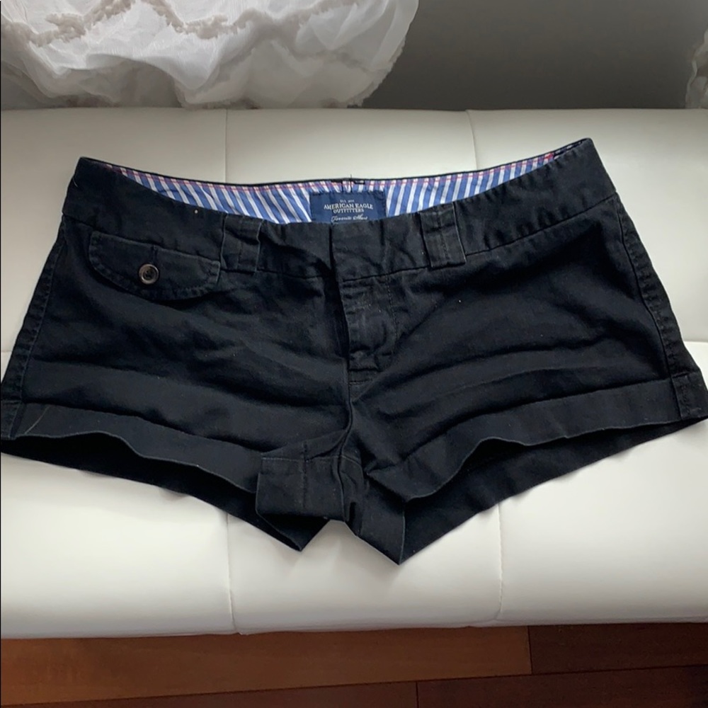 Black American Eagle Shorts!